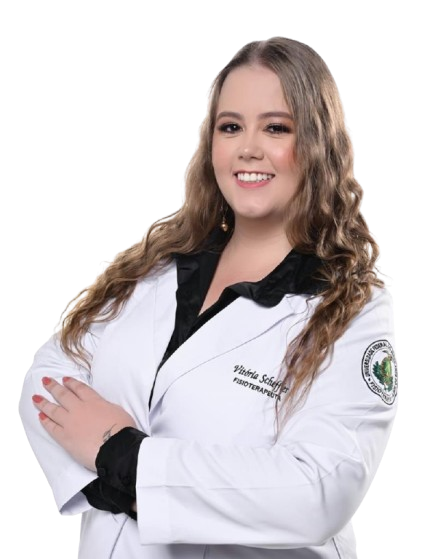 Vitoria Raiane Scheffler, fisioterapeuta especializada em reabilitação musculoesquelética